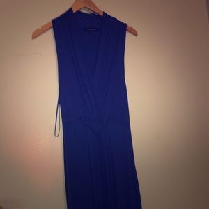 Sleeveless blue maxi-dress, XL! Worn once